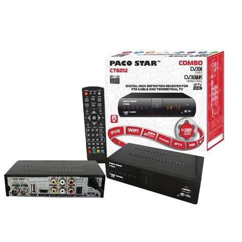 pacostar|IP телевизия с комбиниран приемник PACOSTAR CT6012.